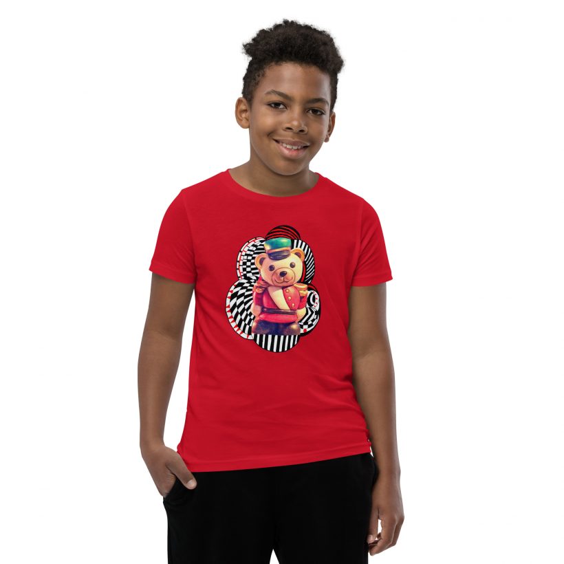RED - Little Bear Youth Staple Tee