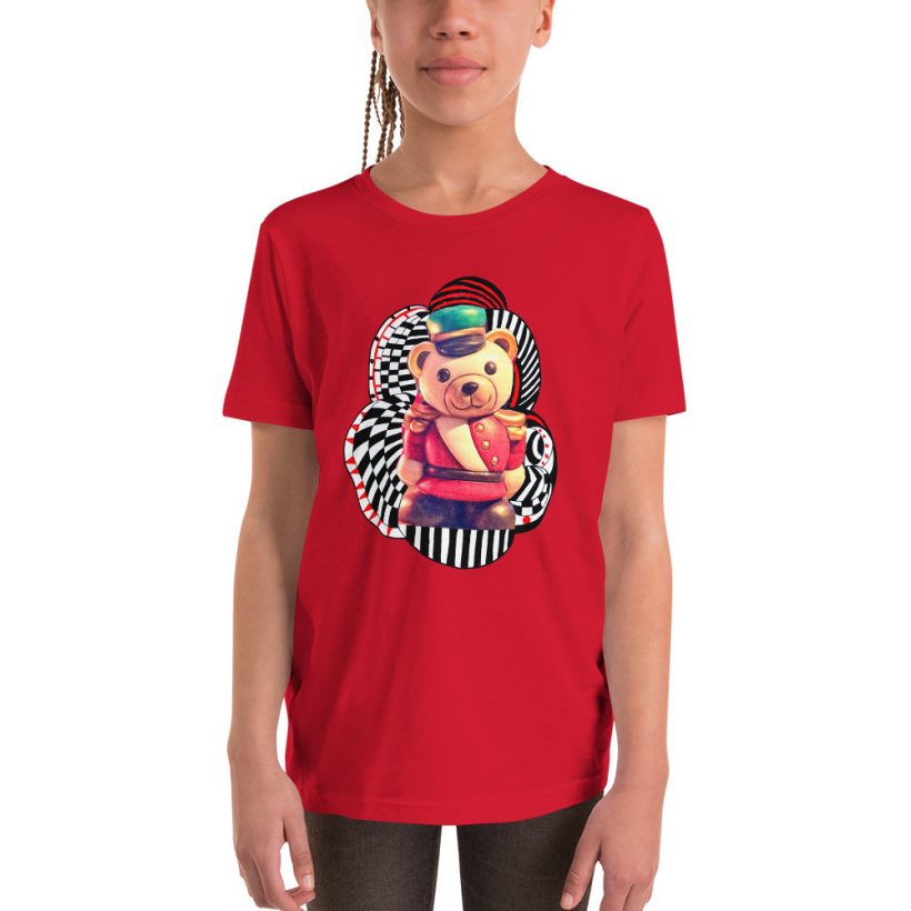 RED - Little Bear Youth Staple Tee