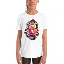 WHITE - Little Bear Youth Staple Tee