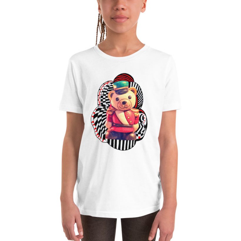 WHITE - Little Bear Youth Staple Tee
