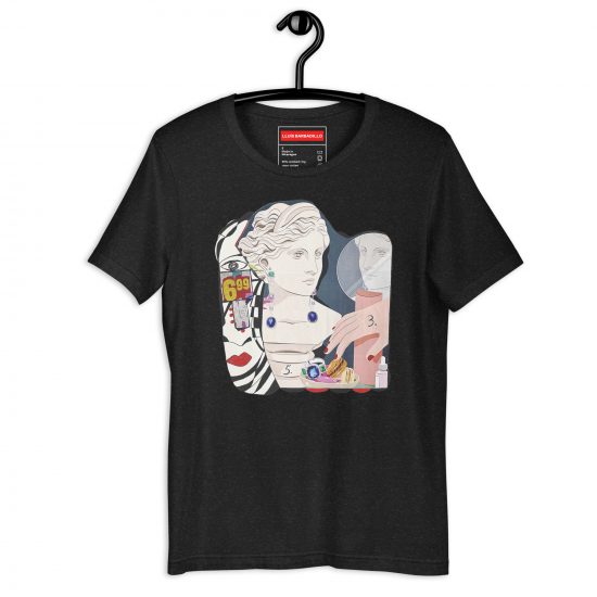 Black Heather - Inner Beauty - Unisex t-shirt