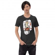 DARK GREY HEATHER - Mystic Dreamscape - Unisex t-shirt DARK GREY HEATHER - Mystic Dreamscape - Unisex t-shirt