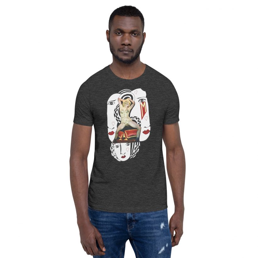 DARK GREY HEATHER - Mystic Dreamscape - Unisex t-shirt DARK GREY HEATHER - Mystic Dreamscape - Unisex t-shirt