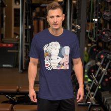 Heather Midnight Navy - Inner Beauty - Unisex t-shirt Heather Midnight Navy - Inner Beauty - Unisex t-shirt