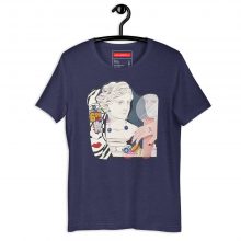Heather Midnight Navy - Inner Beauty - Unisex t-shirt Heather Midnight Navy - Inner Beauty - Unisex t-shirt