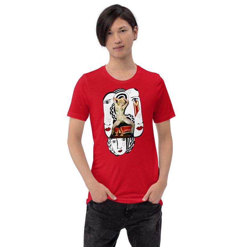 RED - Mystic Dreamscape - Unisex t-shirt RED - Mystic Dreamscape - Unisex t-shirt