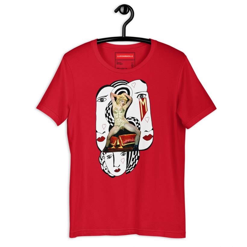 RED - Mystic Dreamscape - Unisex t-shirt RED - Mystic Dreamscape - Unisex t-shirt