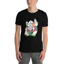 BLACK - Sitges Verd - Unisex basic Softstyle t--Shirt by Lluís Barbadillo BLACK - Sitges Verd - Unisex basic Softstyle t--Shirt by Lluís Barbadillo