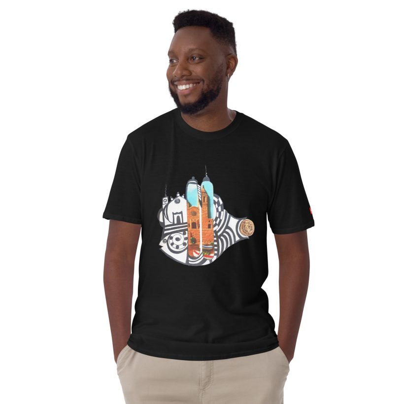 Torres de Sitges – Unisex basic softstyle t-shirt - Black