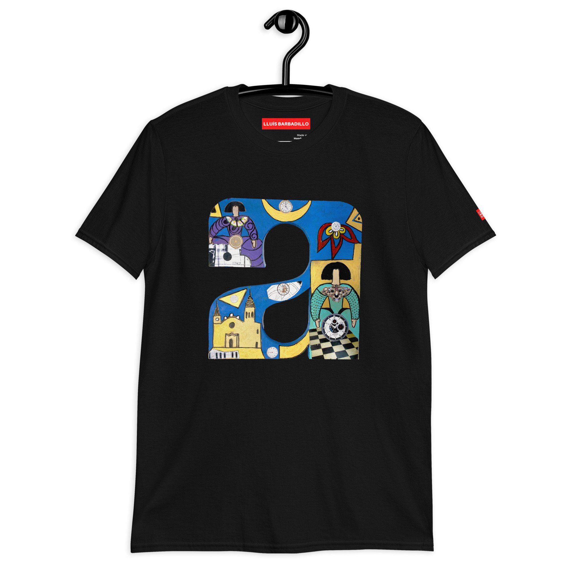 A Abecedari – Unisex basic softstyle t-shirt - Black A Abecedari – Unisex basic softstyle t-shirt - Black