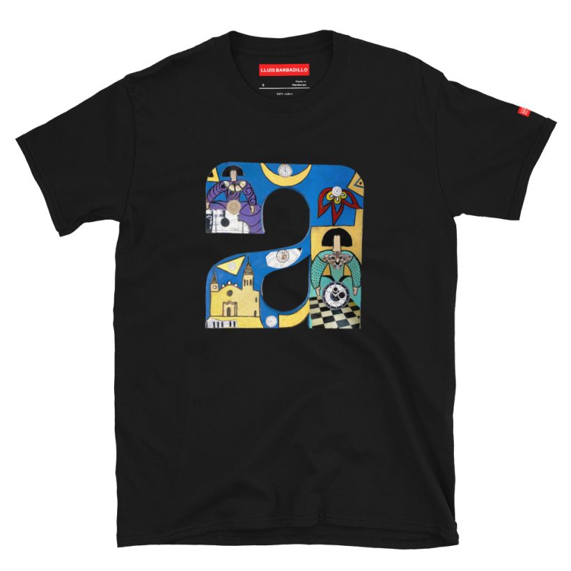 A Abecedari – Unisex basic softstyle t-shirt - Black A Abecedari – Unisex basic softstyle t-shirt - Black