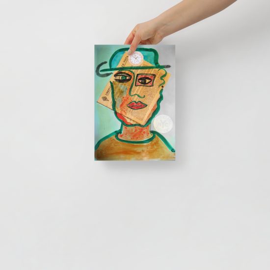 21x30 cm - CAJA DE AHORROS - Enhanced Matte Paper Poster art wall by Lluís Barbadillo
