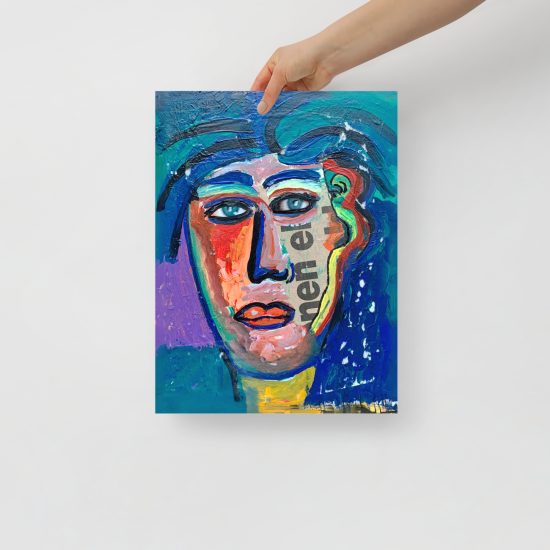 30x40 cm - EL NEN - Enhanced Matte Paper Poster art wall by Lluís Barbadillo