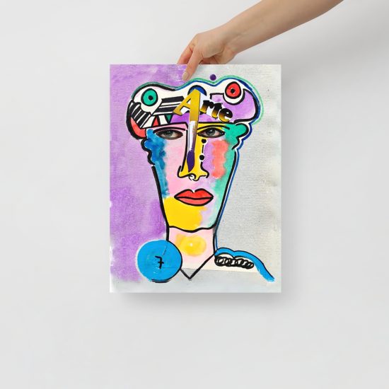 30x40 cm - Arte - Enhanced Matte Paper Poster art wall by Lluís Barbadillo
