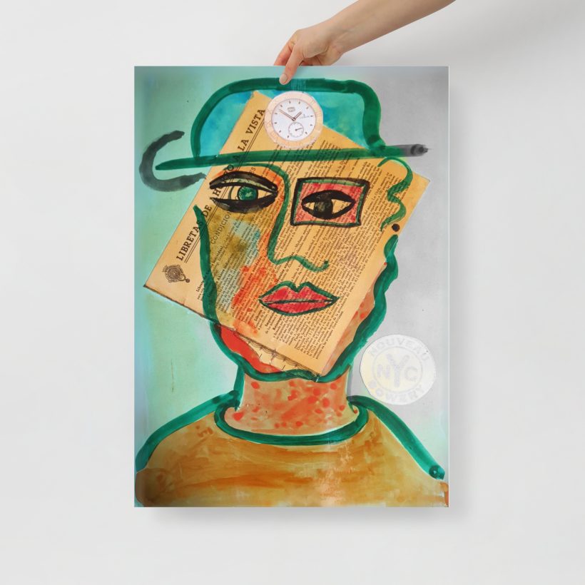 Caja de Ahorros - enhanced-matte-paper-poster-cm-50x70-cm-front-6523c7e8c77a4.jpg 50x70 cm - CAJA DE AHORROS - Enhanced Matte Paper Poster art wall by Lluís Barbadillo