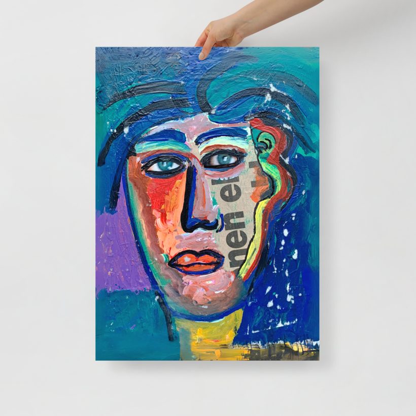 El nen - enhanced-matte-paper-poster-cm-50x70-cm-front-652414eb9020e.jpg 50x70 cm - El nen - Enhanced Matte Paper Poster art wall by Lluís Barbadillo