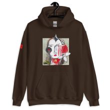 DARK CHOCOLATE - Brut Unisex Heavy Blend Hoodie by Lluís Barbadillo
