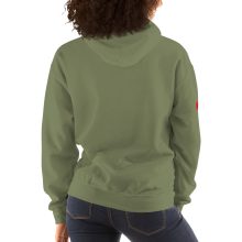 MILITARY GREEN - Brut Unisex Heavy Blend Hoodie by Lluís Barbadillo