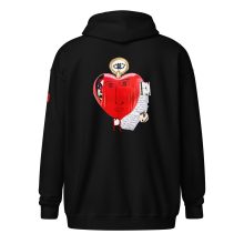 unisex-heavy-blend-zip-hoodie-black-back-65393d67d5715.jpg BLACK - Gran Corazón - Unisex Heavy Blend Zip Hoodie by Lluís Barbadillo