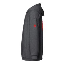unisex-heavy-blend-zip-hoodie-dark-heather-left-65393d67d683a.jpg DARK HEATHER - Gran Corazón - Unisex Heavy Blend Zip Hoodie by Lluís Barbadillo