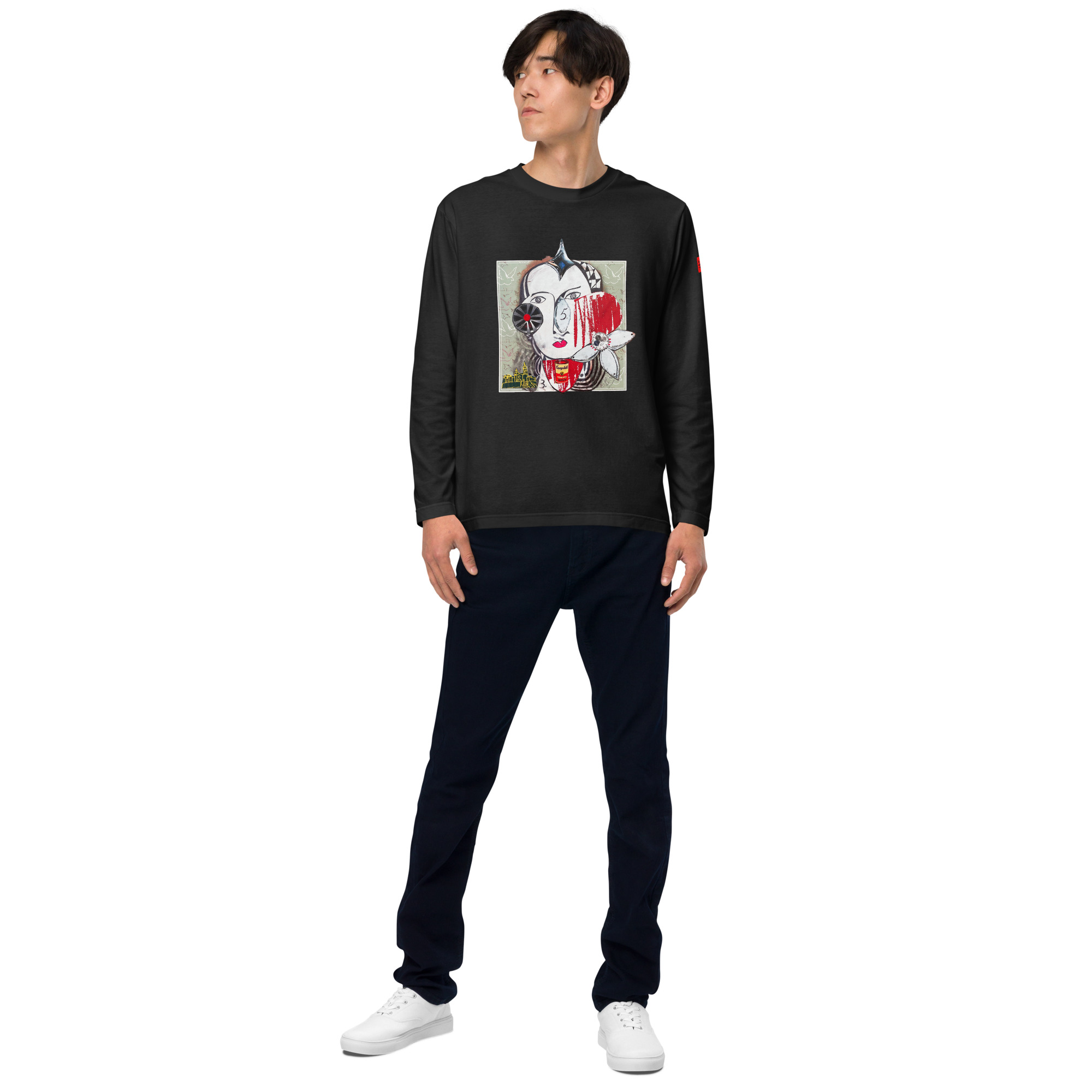 unisex-long-sleeve-t-shirt-black-front-6537f00b8553b.jpg BLACK - Brut - Unisex Long Sleeve t-Shit by Lluís Barbadillo