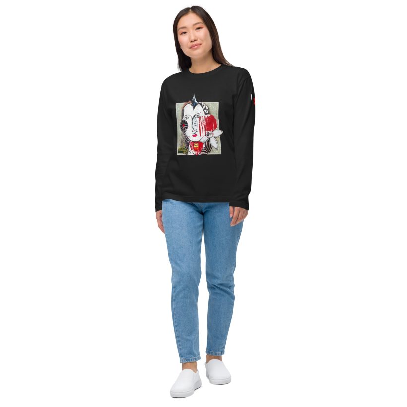 unisex-long-sleeve-t-shirt-black-front-6537f00b876d2.jpg BLACK - Brut - Unisex Long Sleeve t-Shit by Lluís Barbadillo