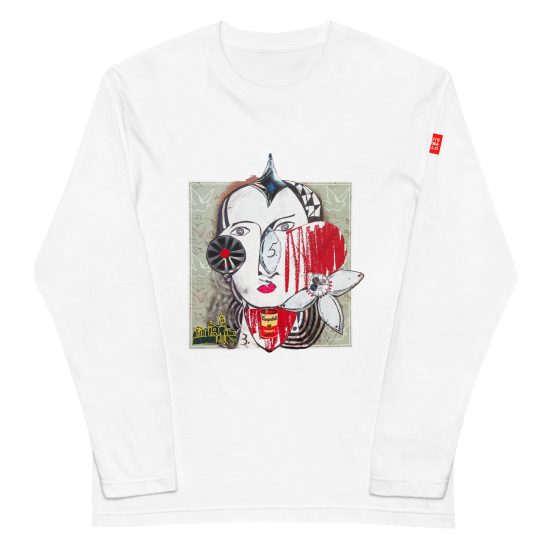 WHITE - Brut - Unisex Long Sleeve t-Shit by Lluís Barbadillo
