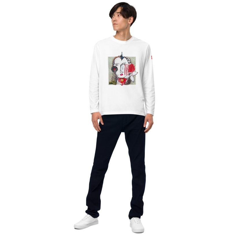 unisex-long-sleeve-t-shirt-white-front-6537f00b87901.jpg WHITE - Brut - Unisex Long Sleeve t-Shit by Lluís Barbadillo