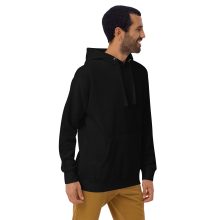 BLACK - Inner Beauty – Unisex Hoodie by Lluís Barbadillo BLACK - Inner Beauty – Unisex Hoodie by Lluís Barbadillo