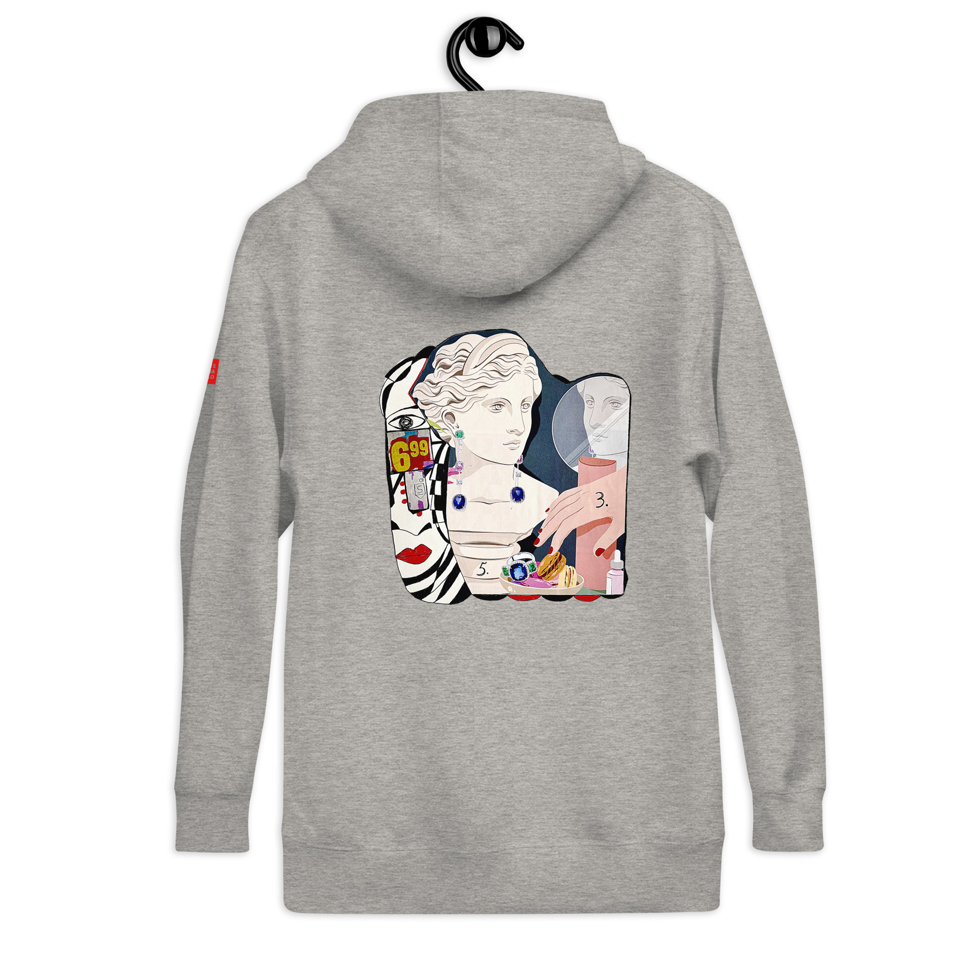CARBON GRAY - Inner Beauty – Unisex Hoodie by Lluís Barbadillo CARBON GRAY - Inner Beauty – Unisex Hoodie by Lluís Barbadillo
