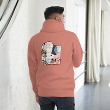 DUSTY ROSE - Inner Beauty – Unisex Hoodie by Lluís Barbadillo DUSTY ROSE - Inner Beauty – Unisex Hoodie by Lluís Barbadillo