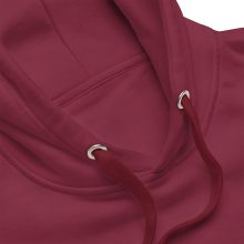 MAROON - Inner Beauty – Unisex Hoodie by Lluís Barbadillo MAROON - Inner Beauty – Unisex Hoodie by Lluís Barbadillo