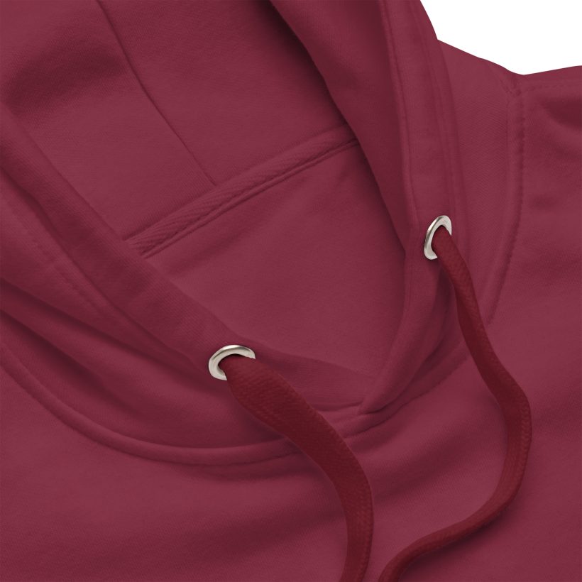 MAROON - Inner Beauty – Unisex Hoodie by Lluís Barbadillo MAROON - Inner Beauty – Unisex Hoodie by Lluís Barbadillo