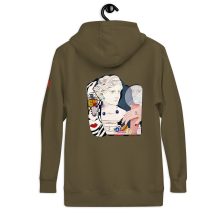 MILITARY GREEN - Inner Beauty – Unisex Hoodie by Lluís Barbadillo MILITARY GREEN - Inner Beauty – Unisex Hoodie by Lluís Barbadillo