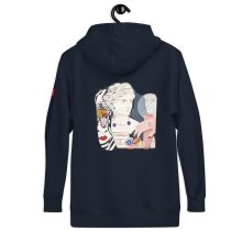 NAVY - Inner Beauty – Unisex Hoodie by Lluís Barbadillo NAVY - Inner Beauty – Unisex Hoodie by Lluís Barbadillo