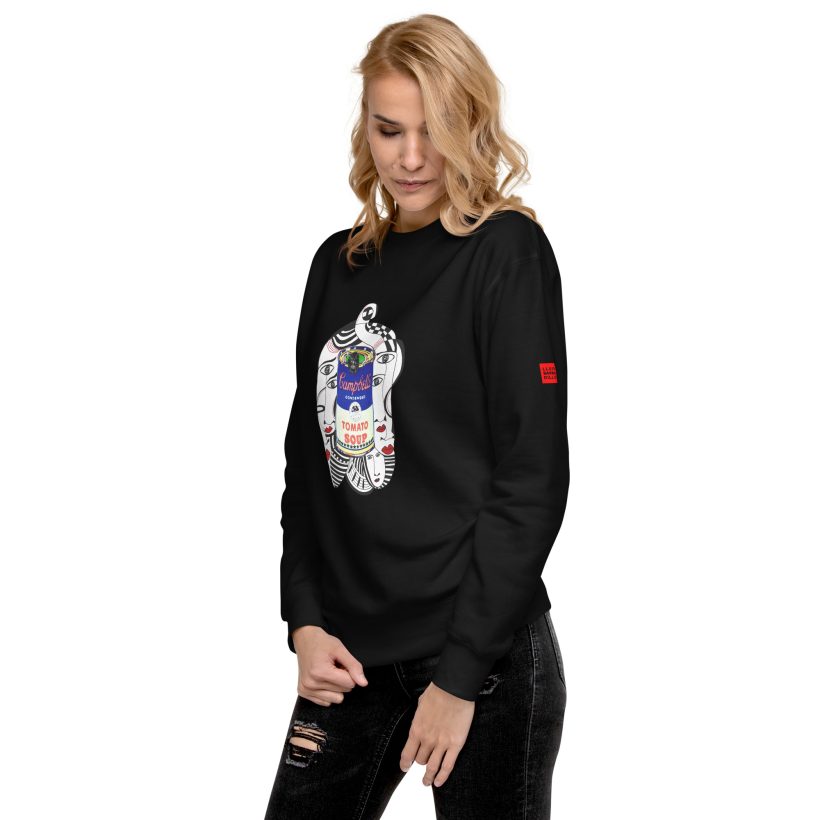unisex-premium-sweatshirt-black-left-front-6547d51e2c226.jpg BLACK - Wharholian Unisex Premium Sweatshirt