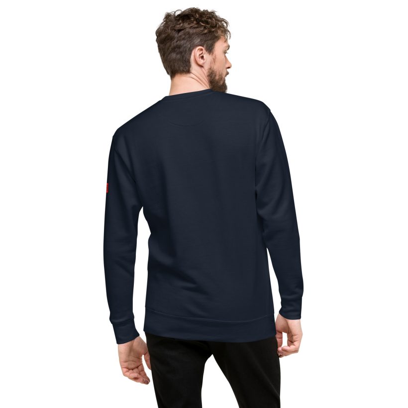 unisex-premium-sweatshirt-navy-blazer-back-6547d51e2b961.jpg NAVY - Wharholian Unisex Premium Sweatshirt