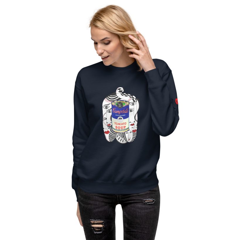 unisex-premium-sweatshirt-navy-blazer-front-6547d51e2bc99.jpg NAVY - Wharholian Unisex Premium Sweatshirt