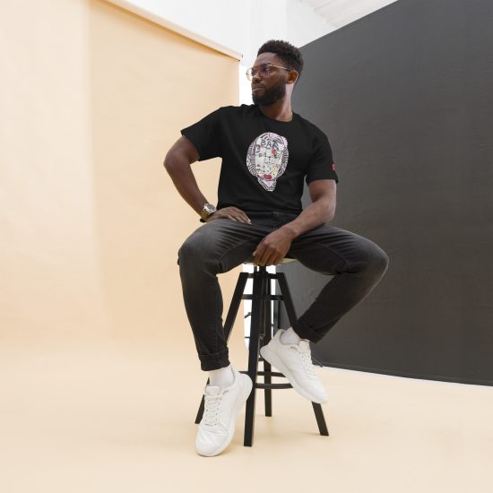 BLACK - Bar - Men's Classic Tee: Artistic Statement Apparel - Lluís Barbadillo